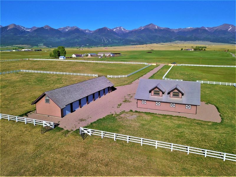 Stunningly Beautiful Horse Ranch : Westcliffe : Custer County : Colorado