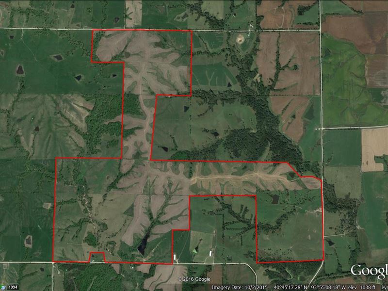 Grand River IA Farm 1021.8 Acres, Ranch for Sale in Iowa, #169779 ...