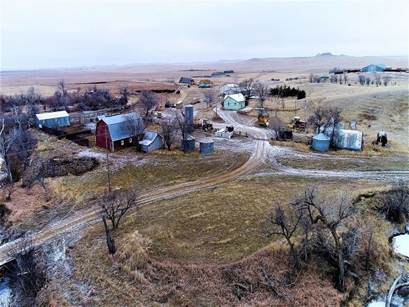 4,655 Acre Ranch in Meade Co, SD : Mud Butte : Meade County : South Dakota