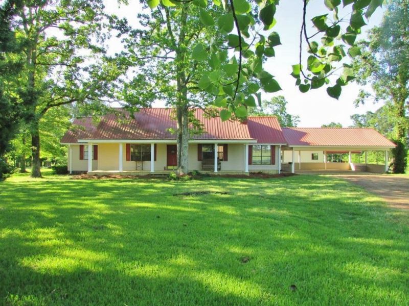 Farm Home, 26.75 Acres Pasture Land, Ranch for Sale in Mississippi, 199707 RANCHFLIP