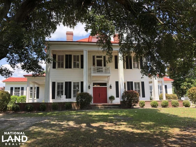 Orangeburg Edisto River Historic Fa, Ranch for Sale in South Carolina