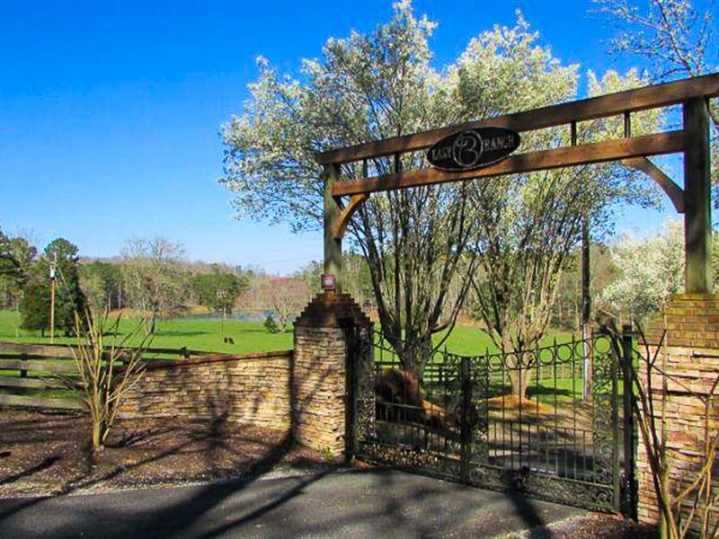 625.9+- Ac, 5 Homes, Barns, 2 Lakes : White : Bartow County : Georgia