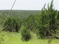 75 Acres Hill Country With Electric : Rocksprings : Edwards County : Texas