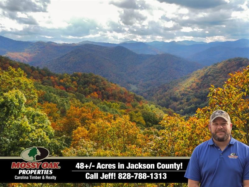 48.67 Mountaintop Acres in Jacks : Tuckasegee : Jackson County : North Carolina