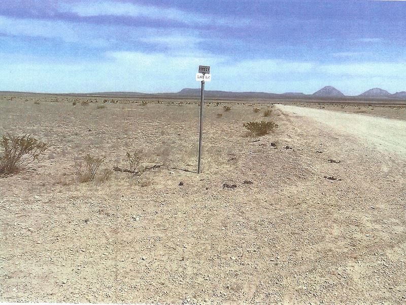 West Texas Land for Sale : Dell City : Hudspeth County : Texas