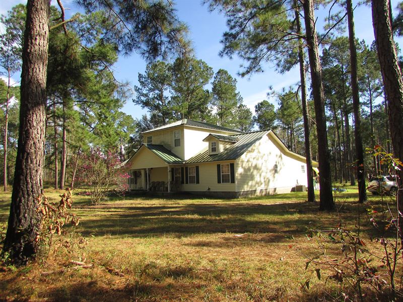 57 Private Acres, 2 Large Homes : Newton : Baker County : Georgia