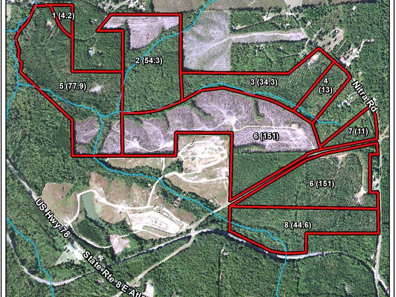 Nitra Road Lot 6 : Tallapoosa : Haralson County : Georgia