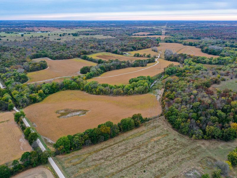 Kansas Hunting Land For Sale Ranch for Sale in La Cygne, Miami County