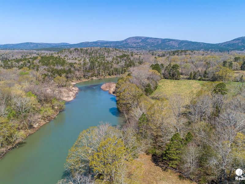 River Ranch for Sale in Arkansas : Oden : Montgomery County : Arkansas