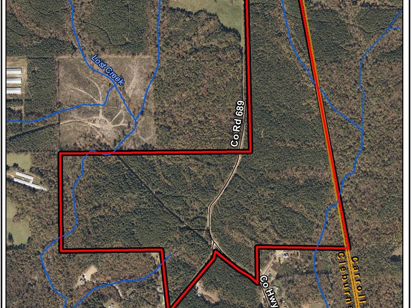 State Line 1038 : Ranburne : Cleburne County : Alabama