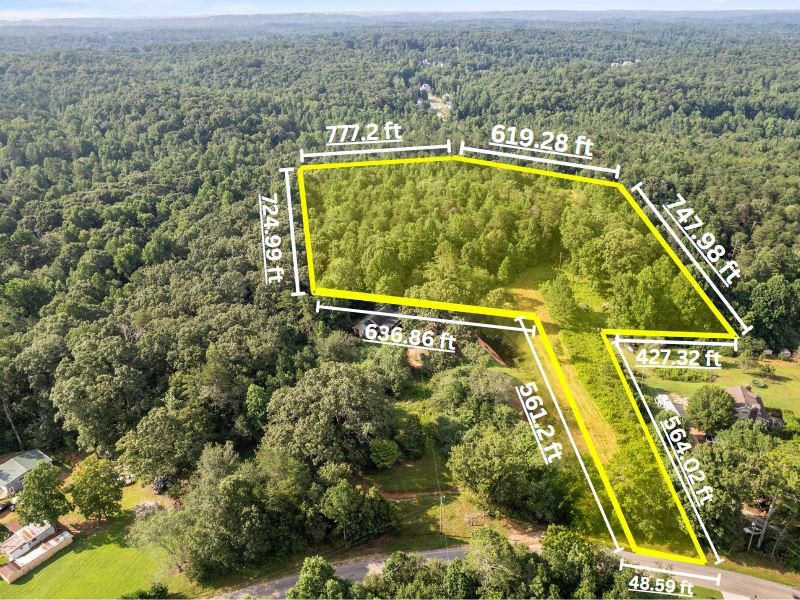 Own 24.6 Acres of Prime Land : Gainesville : Hall County : Georgia