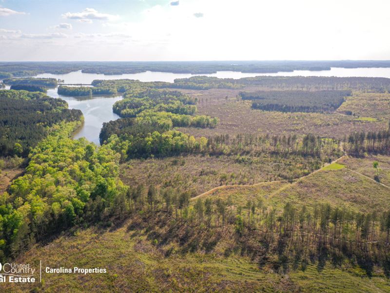 Lakefront Acreage for Sale : Lexington : Davidson County : North Carolina