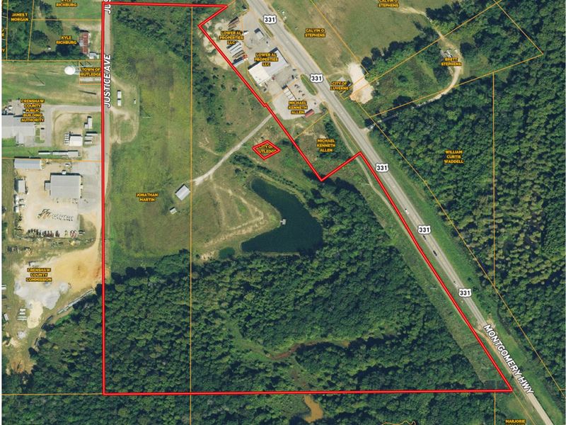 Martin Commercial Tract : Luverne : Crenshaw County : Alabama