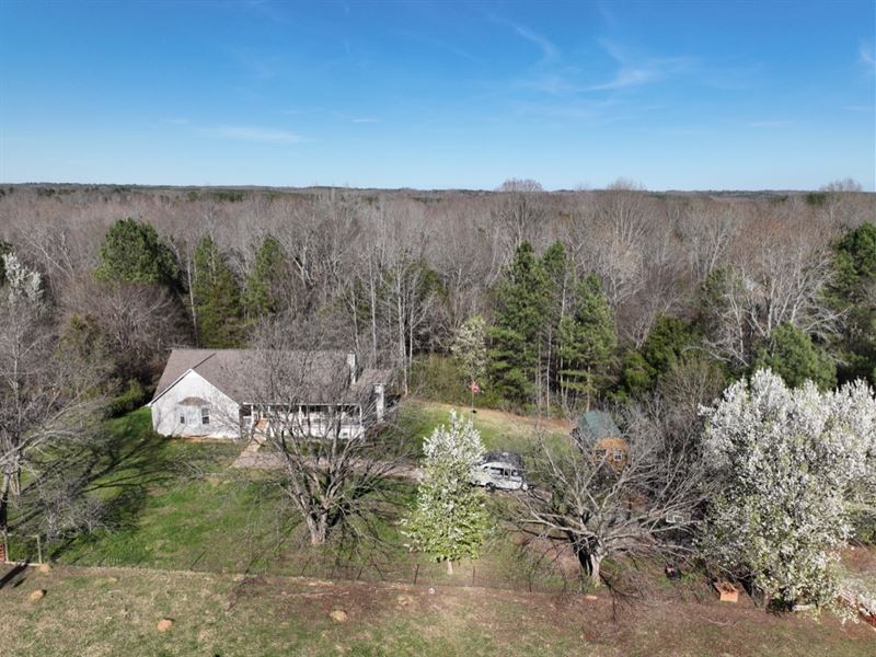 Home with 75 Acres : Enoree : Spartanburg County : South Carolina