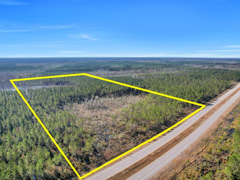 37.85 Acres, Hwy 84 : Waycross : Ware County : Georgia