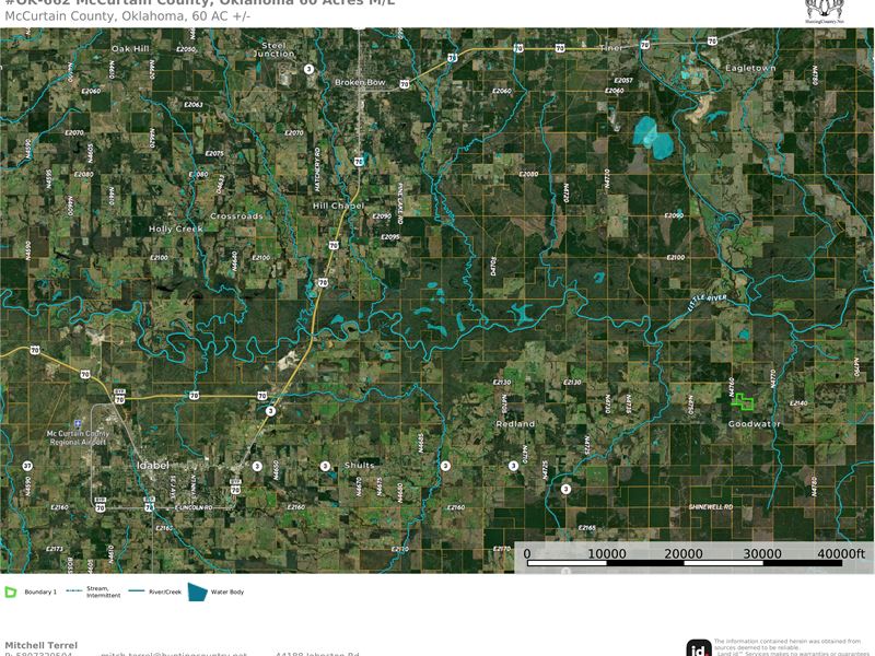 60 Acres in McCurtain County, OK : Haworth : McCurtain County : Oklahoma