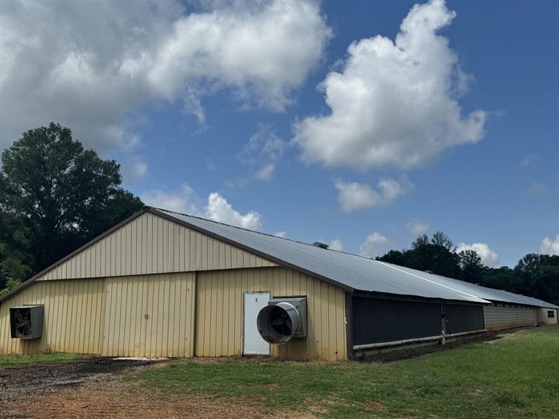 Price Reduced-Campbell Broiler Farm : Munford : Talladega County : Alabama