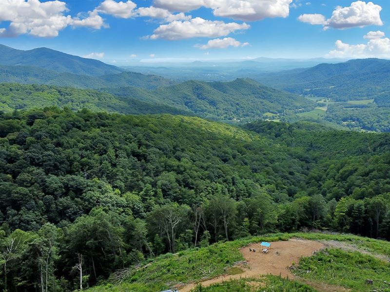 Miles-Long Views at Big Sky Tract : Bent Mountin : Franklin County : Virginia