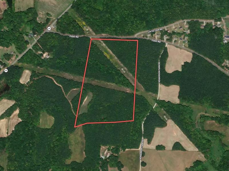 35.42 Acres of Investment, Homesite : Roxboro : Person County : North Carolina