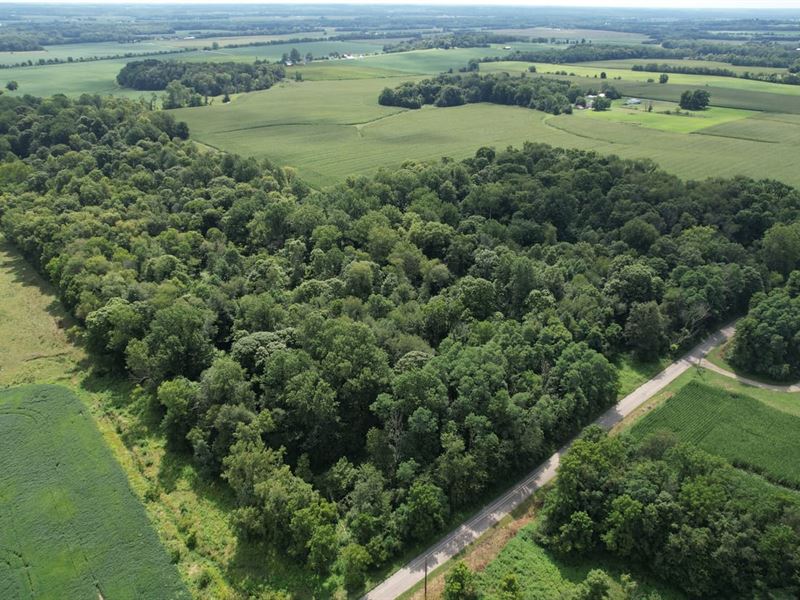 56 Acres, Wayne County, IN -Buildi : Milton : Wayne County : Indiana