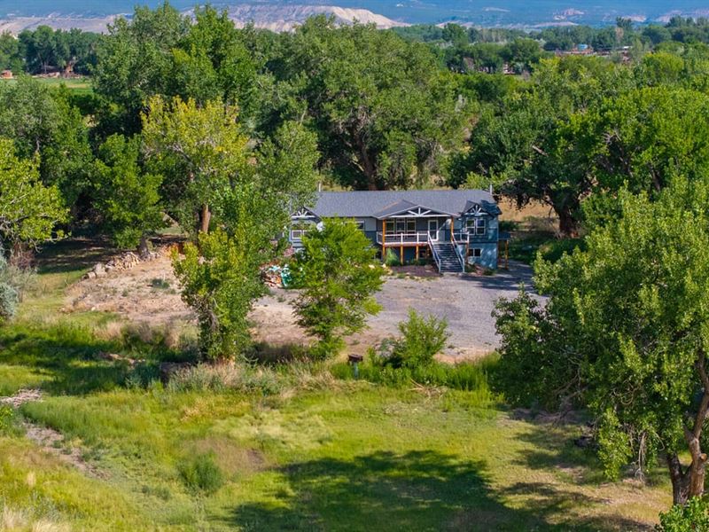 Colorado Country Home with Acreage : Austin : Delta County : Colorado