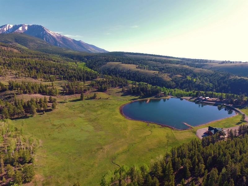 Lake in The Aspens Ranch : Salida : Chaffee County : Colorado