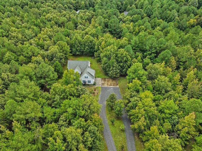 Picturesque Rural Subdivision : Pittsboro : Chatham County : North Carolina