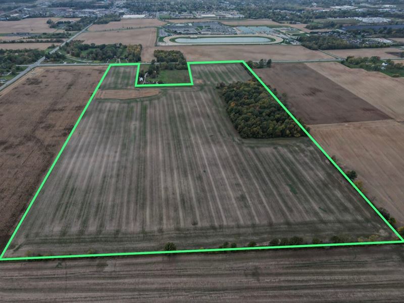 Land for Sale, 90 Acres, 77 : Anderson : Madison County : Indiana