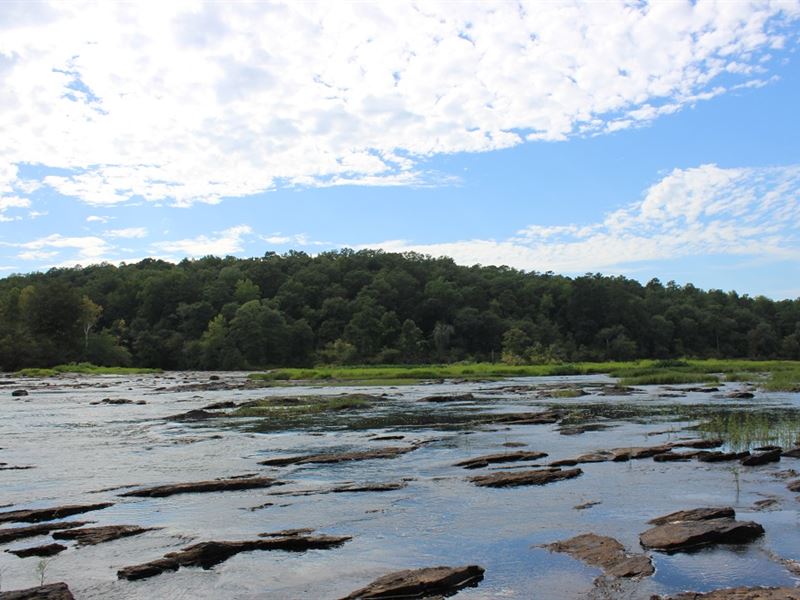 Beautiful Flint River Frontage : Thomaston : Upson County : Georgia