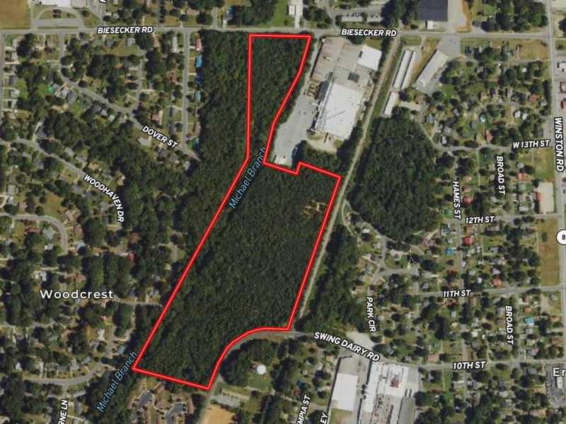 Updated, 27.07 Acres of Commercia : Lexington : Davidson County : North Carolina