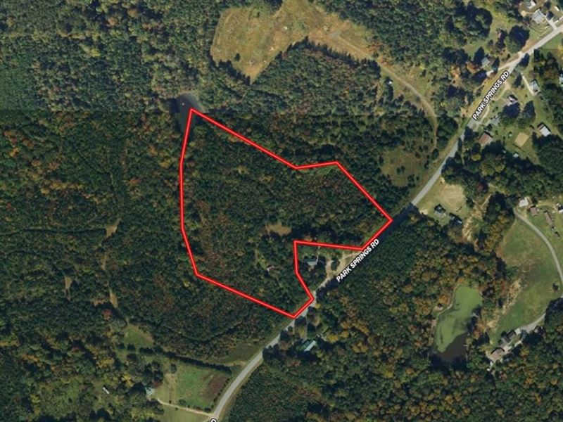 11.15-Acre Exclusive Homesite Lot : Providence : Caswell County : North Carolina