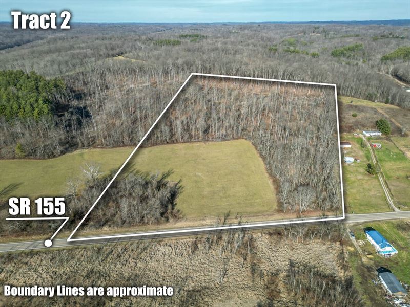 SR 155 Tract 2, 15 Acres, Perry : Corning : Perry County : Ohio