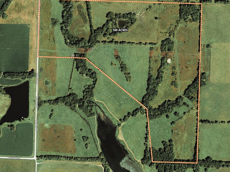 Acreage in Garden City MO for Sale : Garden City : Cass County : Missouri