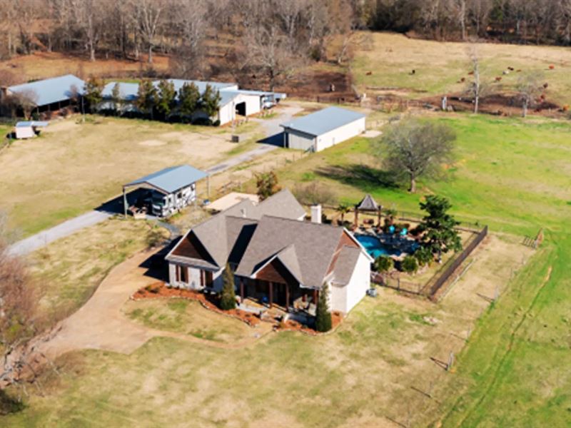 85.4 Acre Turnkey Farm with A Home : Crystal Springs : Copiah County : Mississippi