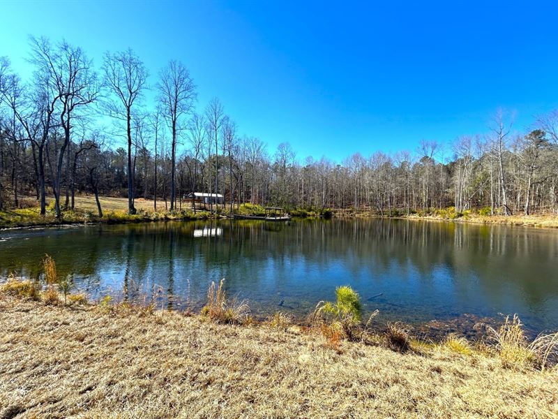 Pond, Hardwoods & Hunting : Milledgeville : Baldwin County : Georgia