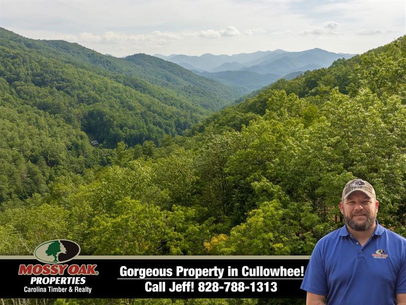 30 Unrestricted Acres with Big : Cullowhee : Jackson County : North Carolina