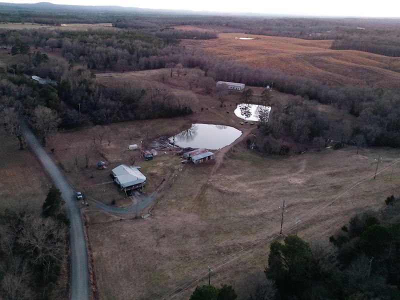 31 Acres with A Home & Barndomi : Hatfield : Polk County : Arkansas