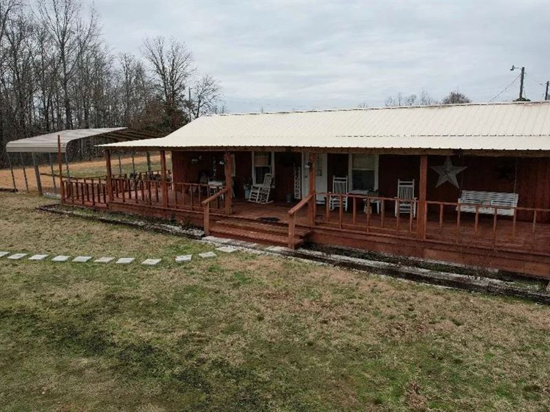 19.5 Acres with A Cabin in Yalobush : Tillatoba : Yalobusha County : Mississippi