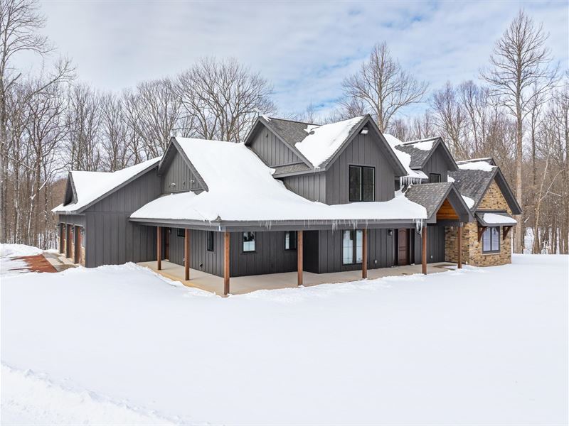 Ultimate Privacy Parcel, New Home : Hiles : Forest County : Wisconsin