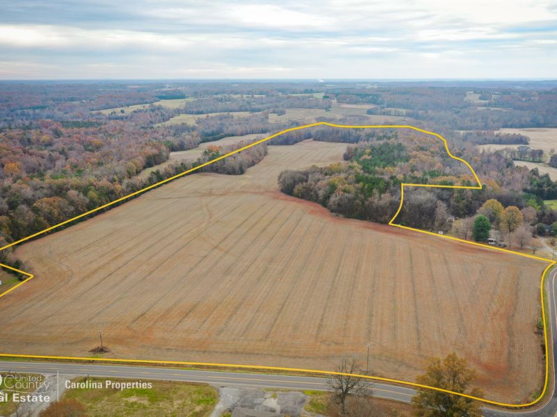 North Carolina Tillable Farmland : Woodleaf : Rowan County : North Carolina