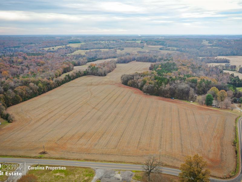 North Carolina Tillable Farmland : Woodleaf : Rowan County : North Carolina