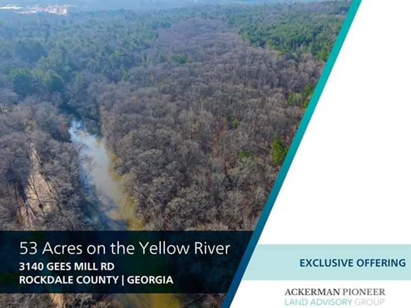 53 Acres, Gees Mill Rd : Conyers : Rockdale County : Georgia