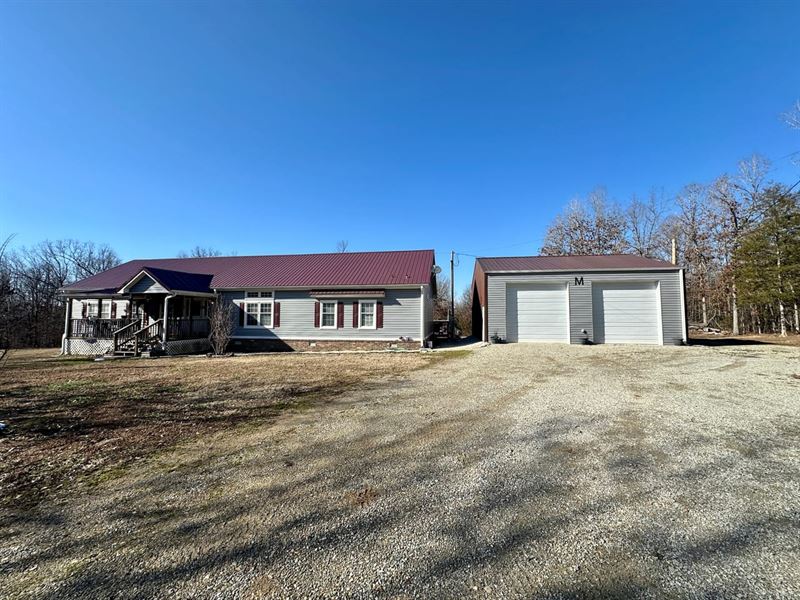 13 Acres, 3 Bedrooms 2 Bathrooms : Ravenden : Lawrence County : Arkansas