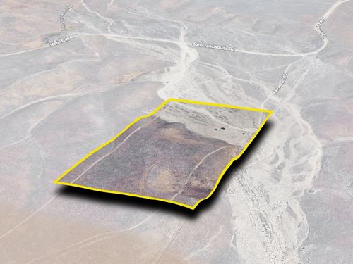 Expansive Agricultural Land : Lake Hughes : Los Angeles County : California