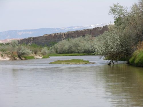 Greybull and Big Horn River : Greybull : Big Horn County : Wyoming