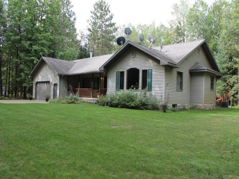 Ausable River Frontage Ranch for Sale in Frederic, Crawford County