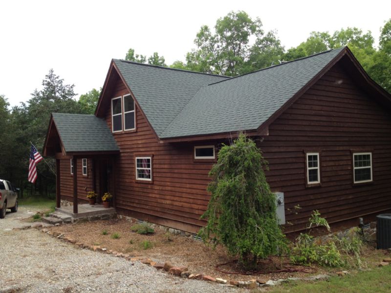 Cabin On Piney Creek : Calico Rock : Izard County : Arkansas